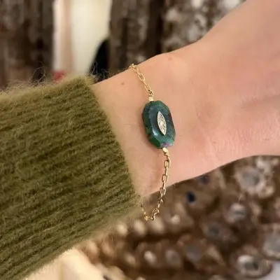 Bracelet inside Zoisite - Hanka In — photo 2