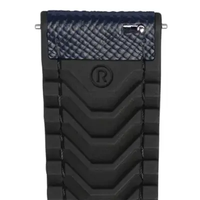 Bracelet Montre Rochet 20mm Torino Bleu Marine 8502006A — photo 4
