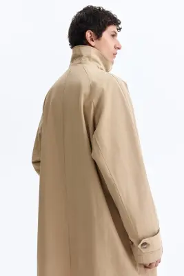Manteau style Mac - Beige — photo 2