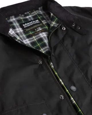 International Traction Wax Jacket Black — photo 5