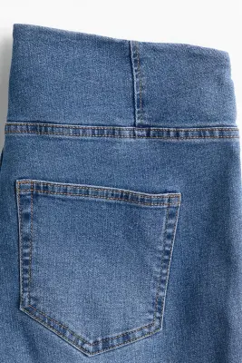 High Flared Jeggings - Bleu denim — photo 3