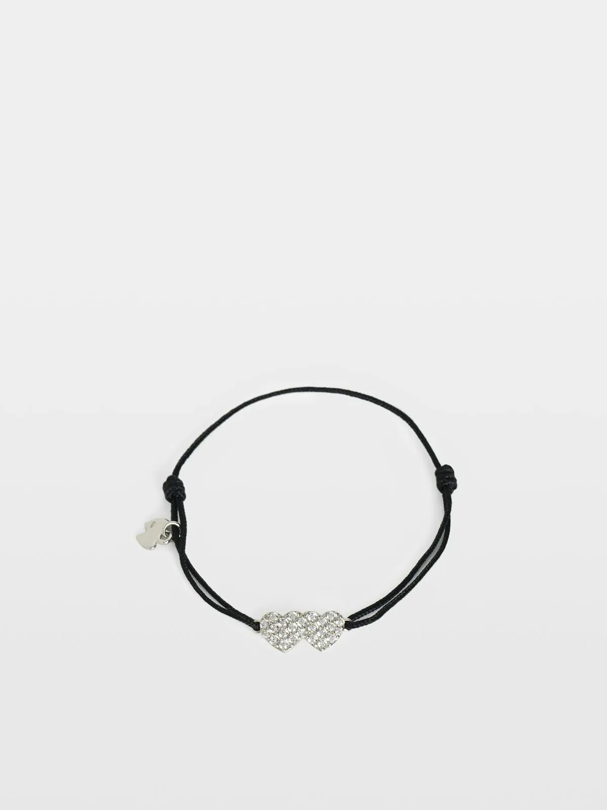 Bracelet Zadig Link Heart Strass