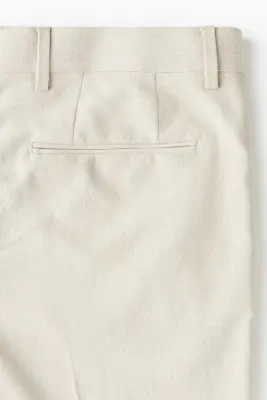 Pantalon de costume Slim Fit - Beige clair — photo 4