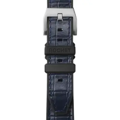 Bracelet Montre Rochet 22mm Trocadero Bleu Marine 8522206A — photo 3
