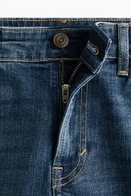 Slim Regular Waist Jeans - Bleu denim — photo 5
