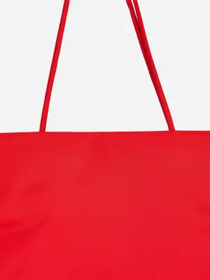 Sac cabas en nylon - Rouge — photo 2