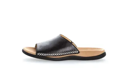 Sandales Gabor 03.705.27 Noires - Cuir Lacets Grande Pointure Femme — photo 2