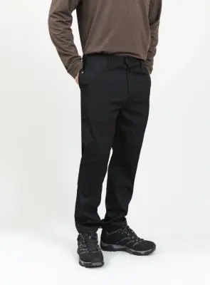 Bionic Pants in Black Grained Nylon — photo 2