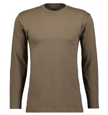 RAGMAN TEE SHIRT MANCHES LONGUES GRANDE LONGUEUR Marron — photo 2