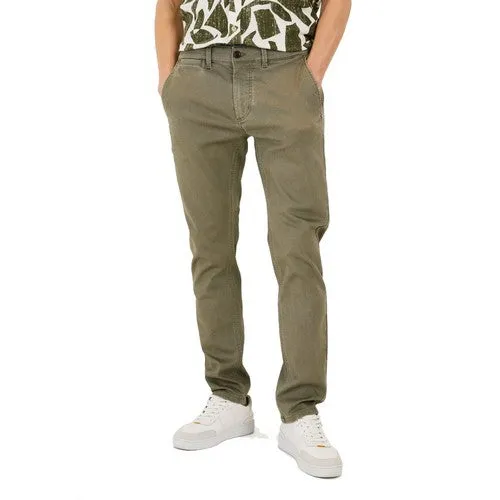 CAMEL ACTIVE CHINO GRANDE LONGUEUR Kaki