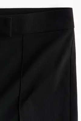 Pantalon Capri avec plis - Noir — photo 3