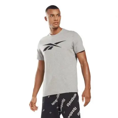 REEBOK TEE SHIRT Gris — photo 1