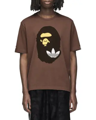 Short Sleeve Tee Bape Earth Straw — photo 5