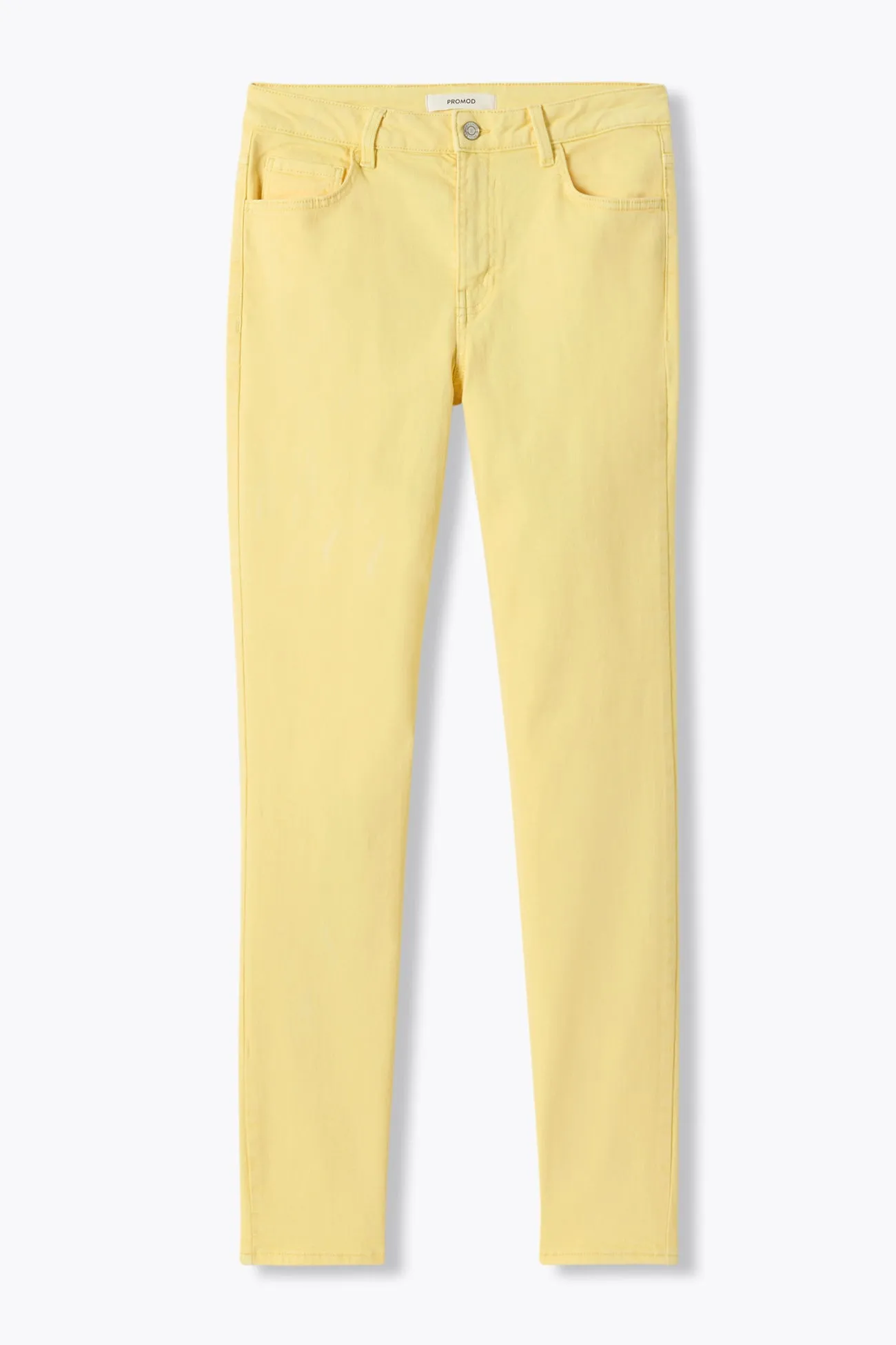 Pantalon slim en toile Femme