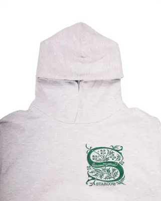S Letter Hoodie Light Grey — photo 2