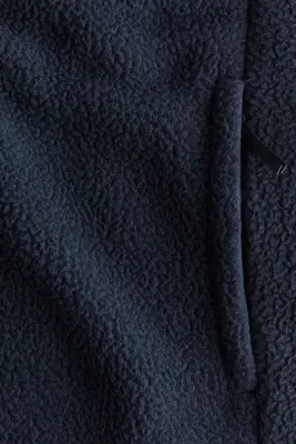 Regular Fit Teddy Sports gilet - Bleu marine — photo 4