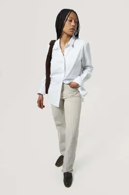 La chemise oxford - Blanc — photo 2