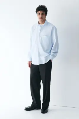 Chemise Cooling Loose Fit - Bleu clair — photo 2