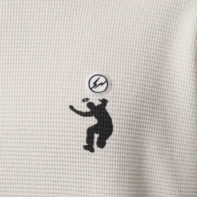 Jordan x Union x Fragment Long Sleeve Thermal Pale Ivory — photo 2