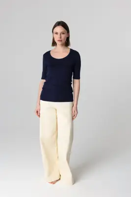 T-shirt en viscose et élasthanne — photo 2