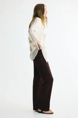 Pantalon cigarette - Bordeaux — photo 3