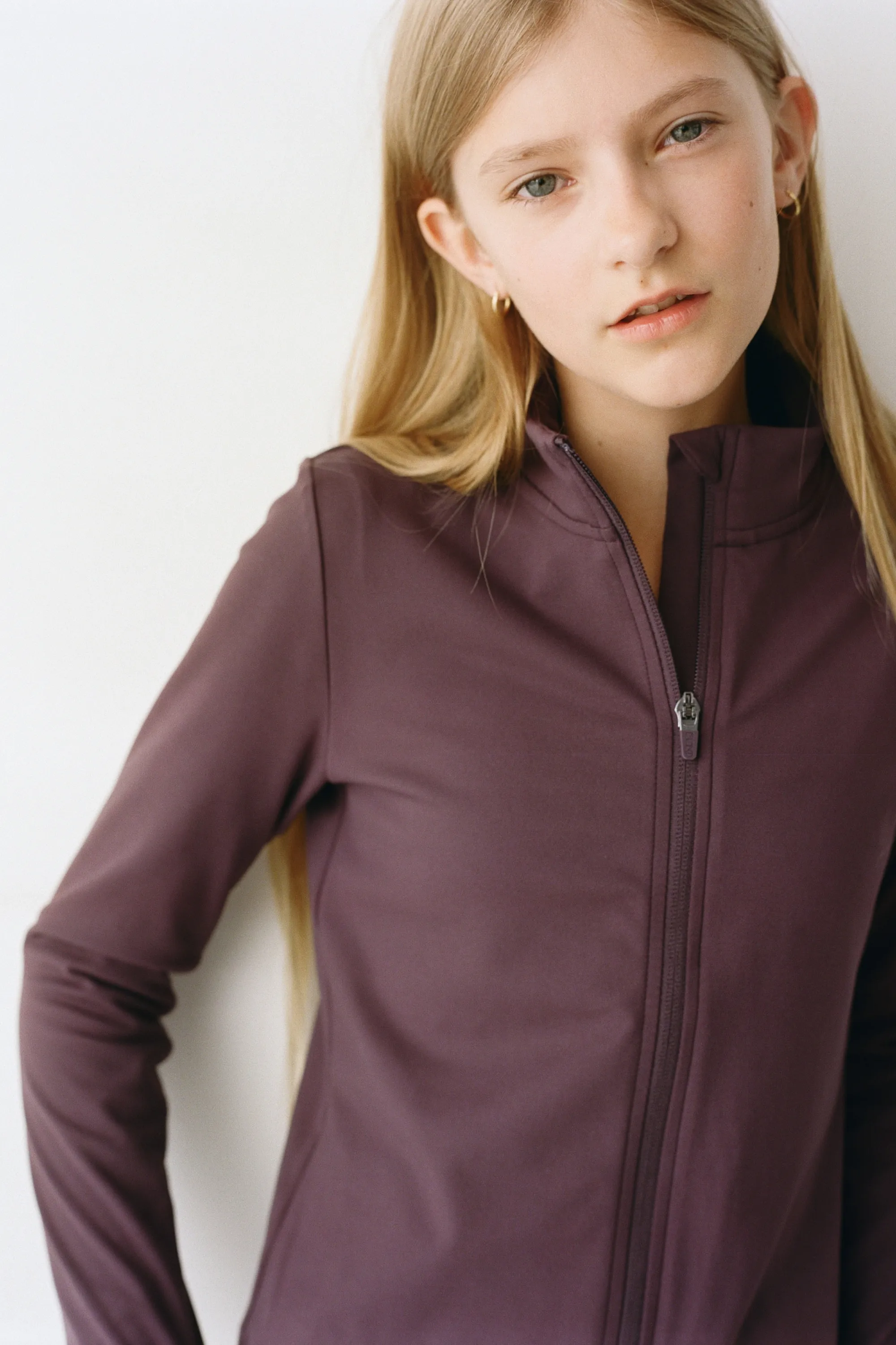 Veste de sport SoftMove™ - Violet aubergine