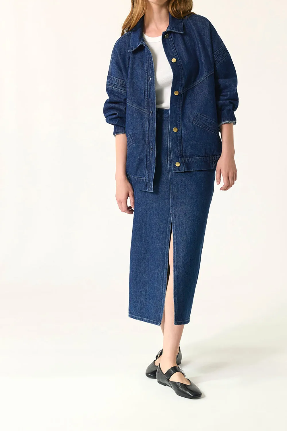 Veste Loubia Indigo