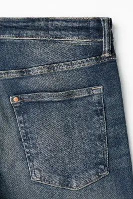 Slim Jeans - Bleu denim foncé — photo 2