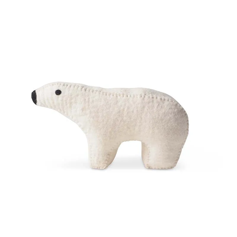 Peluche en laine Polar l’ours – Aveva