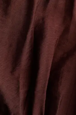 Robe tunique en viscose mélangée - Marron foncé — photo 2