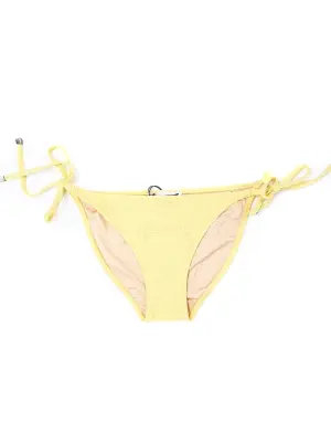 Bikini bandeau culotte ficelle jaune PUERTO VIEJO et FORMENTERA NEUF Px boutique 215€ Taille 36 — photo 5