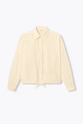 Chemise en broderie anglaise
