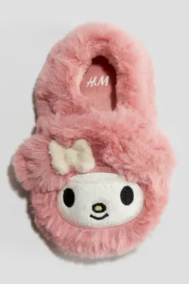 Chaussons duveteux - Rose/My Melody — photo 1