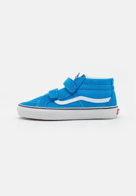 chaussures skateboard enfant vans sk8mid reissue – blue — photo 2