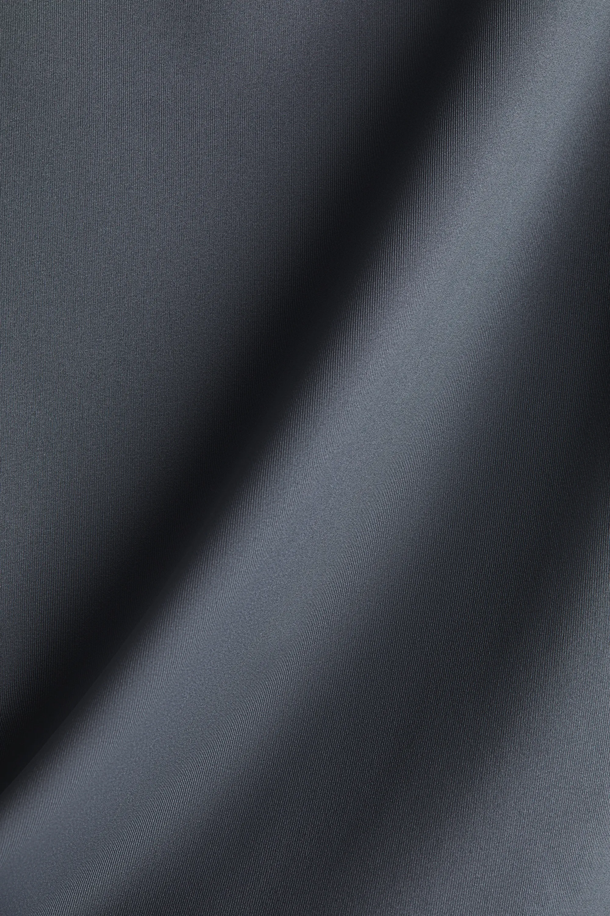 Top en microfibre avec encolure bateau - Gris foncé