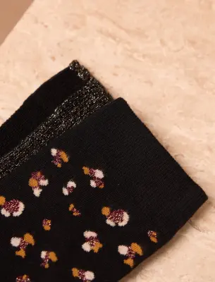 Pack chaussettes nuit sauvage - Noir & léopard — photo 2