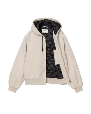 OG Active Jacket Fleur De Sel Stone Canvas Femme — photo 3