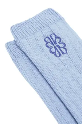 Chaussettes Félice bleu ciel — photo 5