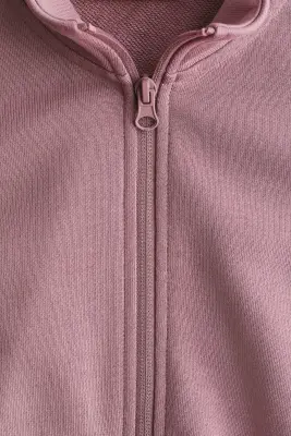 Veste de survêtement Slim Fit - Rose antique — photo 5
