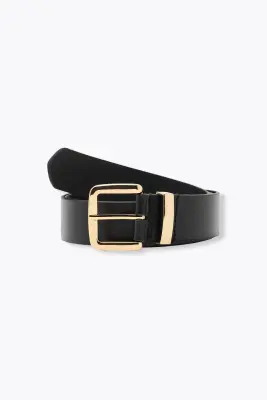 Ceinture en cuir lisse Femme
