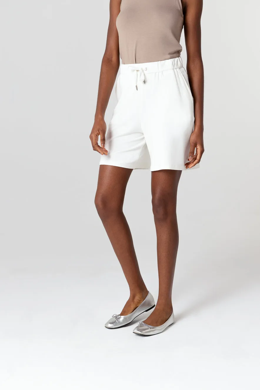 Shorts en viscose et élasthanne