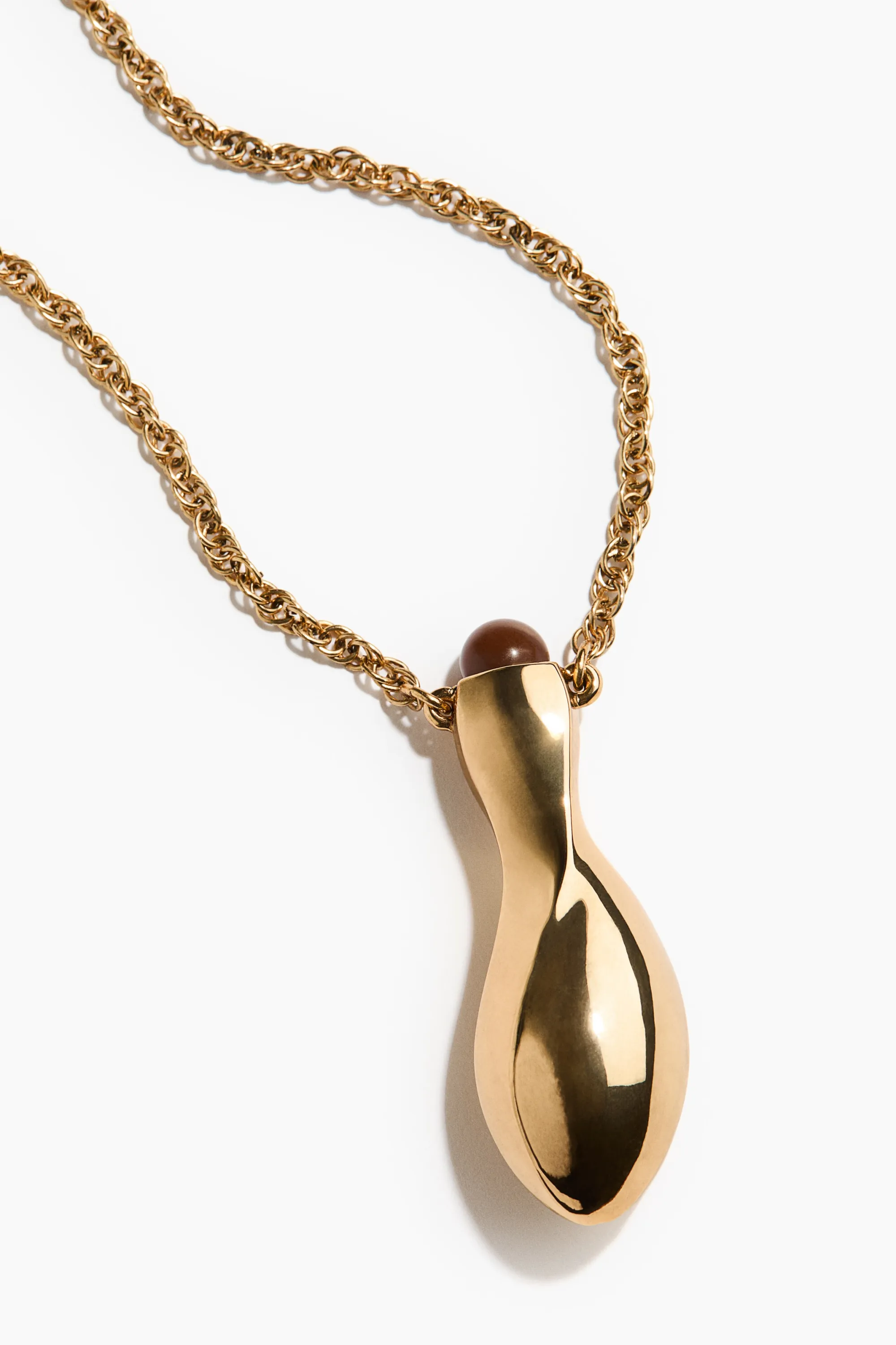 Collier avec pendentif - Doré