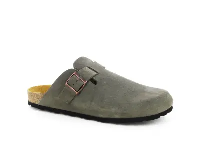 SANTAFE SANDALE NUBUCK MIRKO Anthracite — photo 2