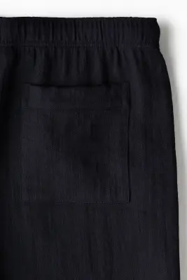 Short Loose Fit - Bleu marine — photo 4