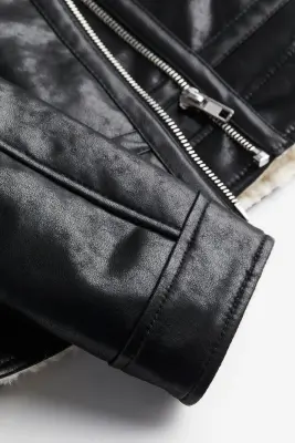 Veste aviateur - Noir — photo 2