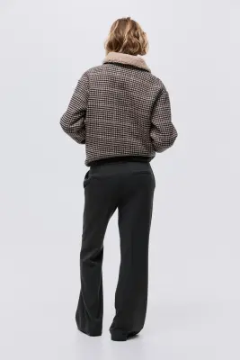 Pantalon chic évasé - Vert ancien foncé — photo 3