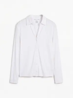 Chemise en viscose et élasthanne — photo 4