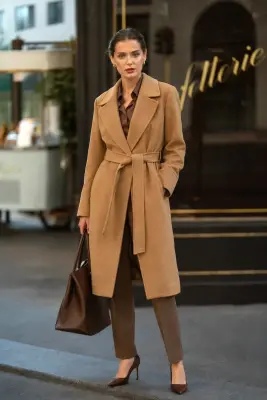 Giselle Wrap Coat — photo 1