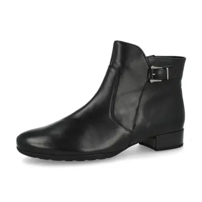 Bottines Gabor 72.711.27 Noires - Cuir Lacets Zip Grande Pointure Femme — photo 1