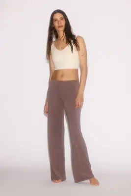Pantalon de yoga Regular Fit - Truffe clair — photo 1